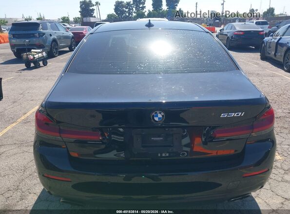 WBA53BH09MWW99352 2021 BMW 5 SERIES Black 