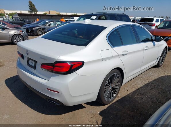 WBA53BJ01PWY07820 2023 BMW 5 SERIES Белый Задняя правая четверть