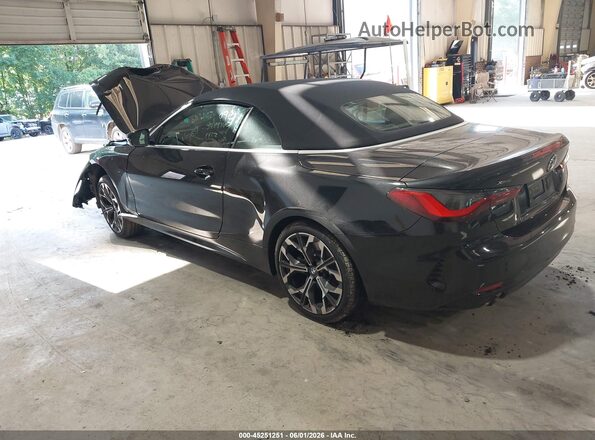 WBA53DB03TCX55743 2026 BMW 4 SERIES Black Հետևի ձախ