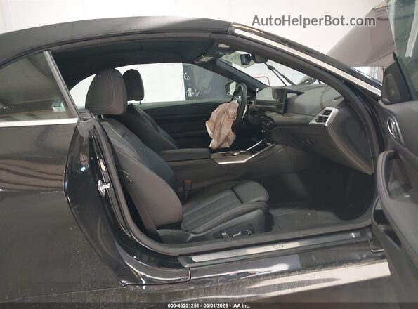 WBA53DB03TCX55743 2026 BMW 4 SERIES Black Սալոնի դիմացի տեսք