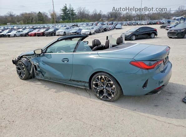 WBA53DB08SCT92306 2025 BMW 4 SERIES Gray Trasero izquierdo