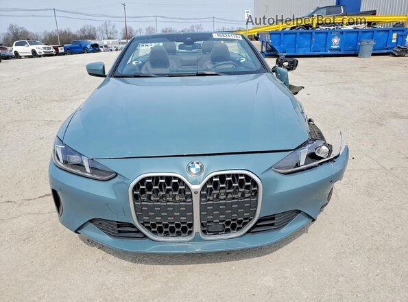 WBA53DB08SCT92306 2025 BMW 4 SERIES Gray Vista frontal