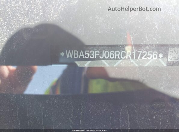 WBA53FJ06RCR17256 2024 BMW 5 SERIES Черный 