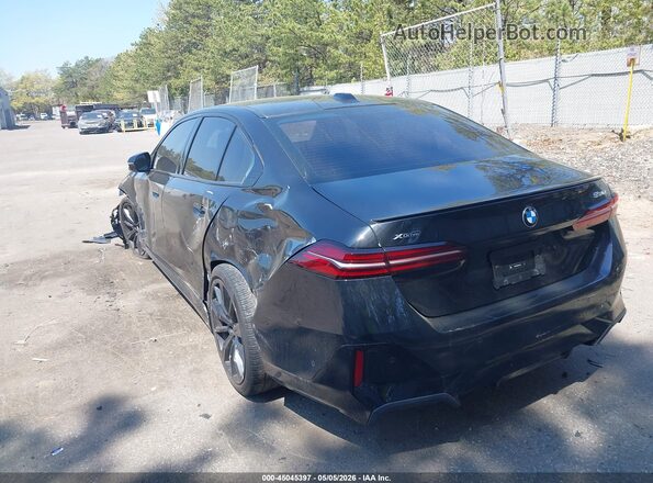 WBA53FJ06RCR17256 2024 BMW 5 SERIES Черный Задняя левая четверть