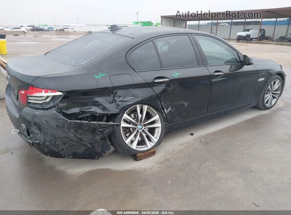 WBA5A5C50GG355272 2016 BMW 5 SERIES Черный Задняя правая четверть