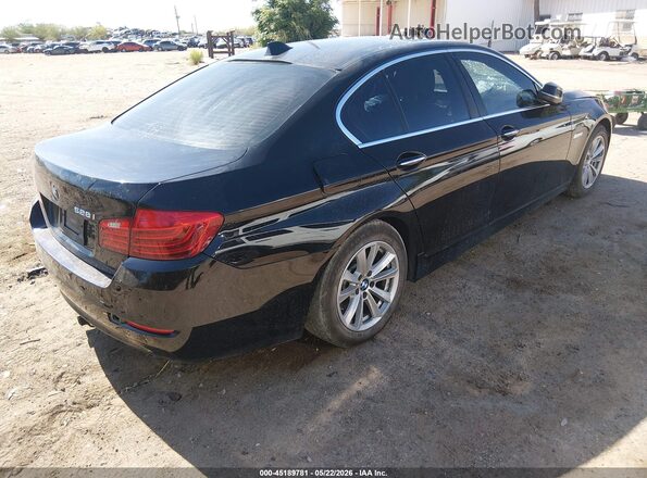 WBA5A5C51GG354342 2016 BMW 5 SERIES Черный Задняя правая четверть