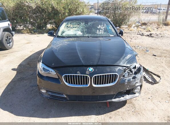 WBA5A5C51GG354342 2016 BMW 5 SERIES Черный Вид панели приборов