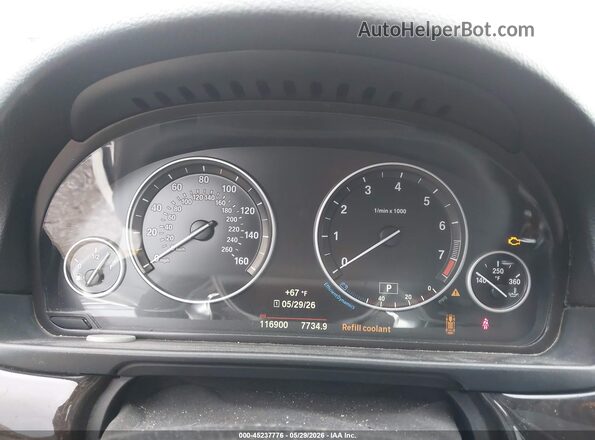 WBA5A5C52GD528209 2016 BMW 7 SERIES White უკანა სავარძლების ხედი