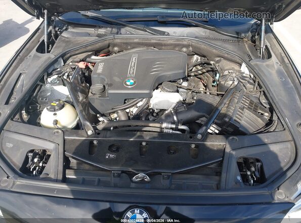 WBA5A5C52GG353958 2016 BMW 5 SERIES Black Вид ззаду