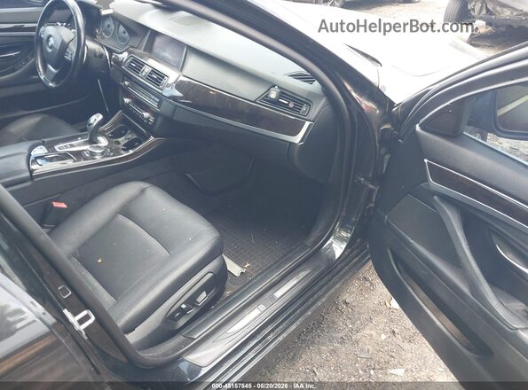 WBA5A5C57GG351834 2016 BMW 5 SERIES Black Vista interior delantera