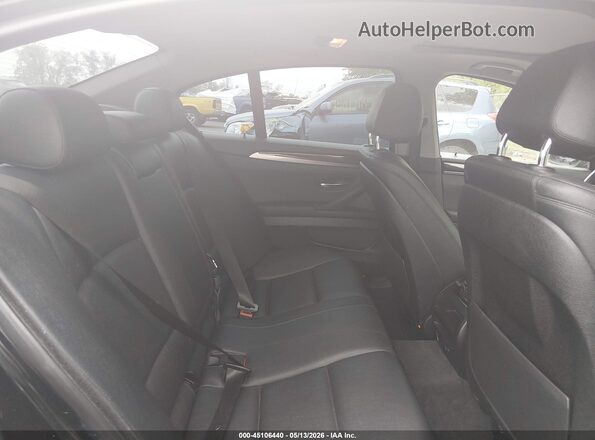 WBA5A5C5XGD527535 2016 BMW 5 SERIES Black VIN კოდის სტიკერის ხედი