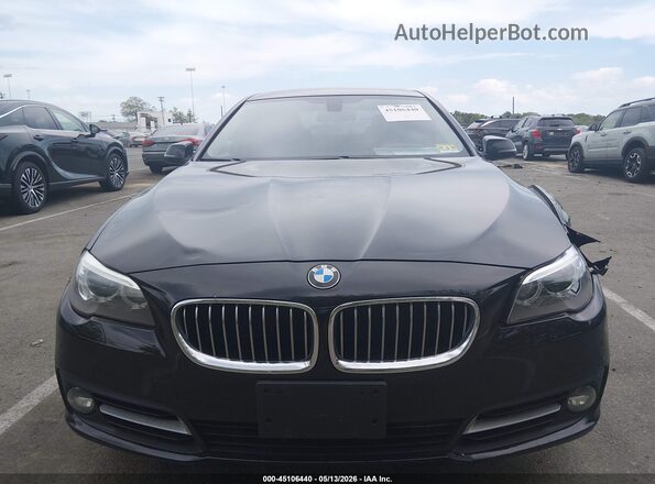 WBA5A5C5XGD527535 2016 BMW 5 SERIES Black ხელსაწყოთა პანელის ხედი