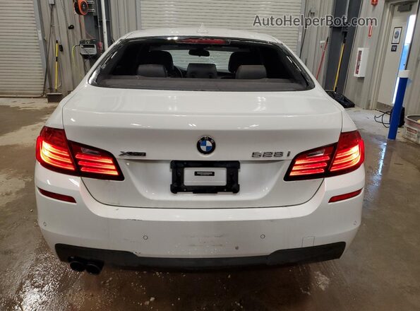WBA5A7C53GG147043 2016 BMW 5 SERIES White უკანა ხედი