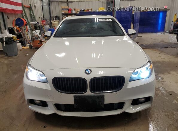 WBA5A7C53GG147043 2016 BMW 5 SERIES White წინა ხედი