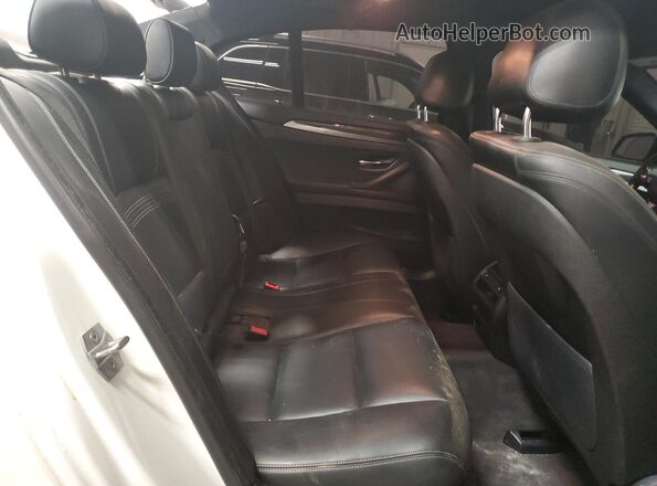 WBA5A7C53GG147043 2016 BMW 5 SERIES White უკანა სავარძლების ხედი