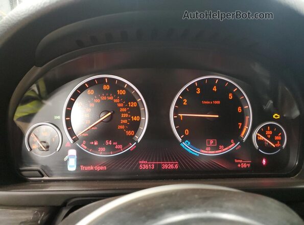 WBA5A7C53GG147043 2016 BMW 5 SERIES White ხელსაწყოთა პანელის ხედი