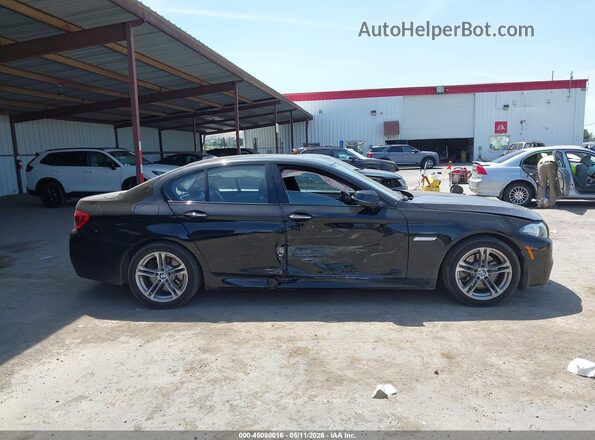 WBA5A7C59GG144907 2016 BMW 5 SERIES Black უკანა სალონის ხედი