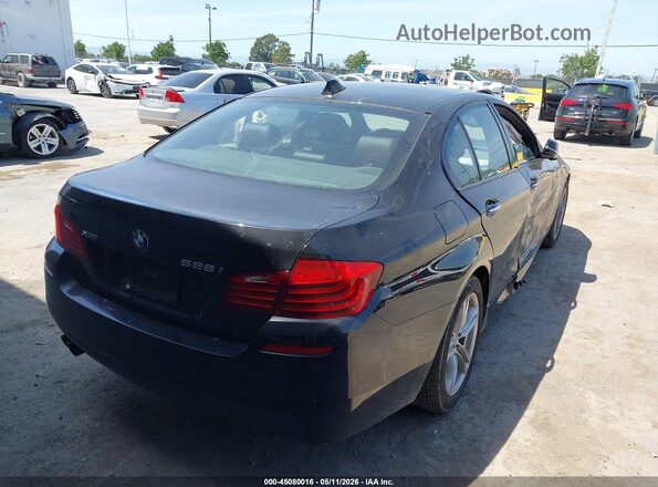WBA5A7C59GG144907 2016 BMW 5 SERIES Black უკანა მარჯვენა