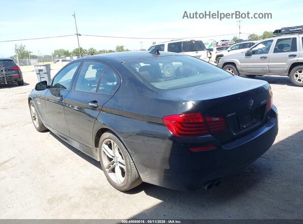 WBA5A7C59GG144907 2016 BMW 5 SERIES Black უკანა მარცხენა