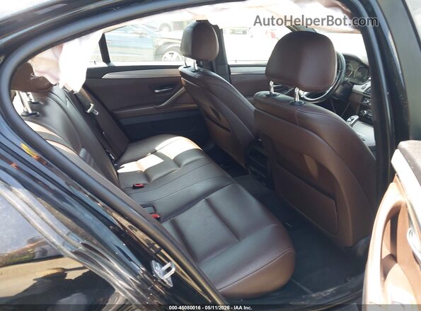 WBA5A7C59GG144907 2016 BMW 5 SERIES Black VIN კოდის სტიკერის ხედი
