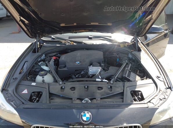 WBA5A7C59GG144907 2016 BMW 5 SERIES Black უკანა ხედი