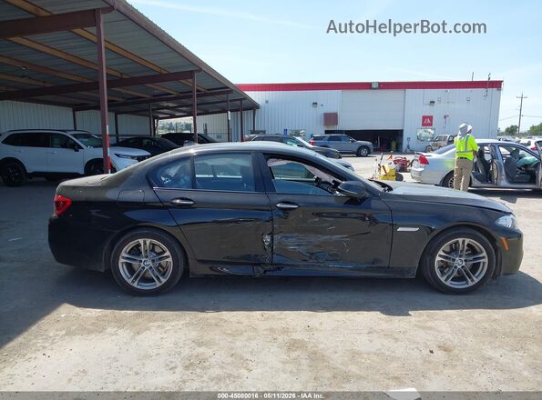 WBA5A7C59GG144907 2016 BMW 5 SERIES Black წინა ხედი