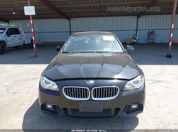 WBA5A7C59GG144907 2016 BMW 5 SERIES Black ხელსაწყოთა პანელის ხედი