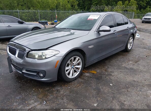 WBA5A7C59GG148262 2016 BMW 5 SERIES Gray Front left