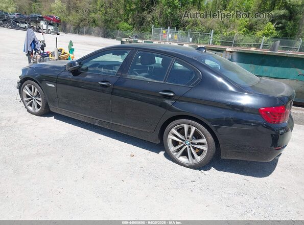 WBA5A7C5XGG643943 2016 BMW 5 SERIES Black Հետևի ձախ