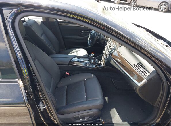 WBA5A7C5XGG643943 2016 BMW 5 SERIES Black Սալոնի դիմացի տեսք