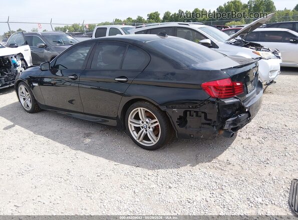 WBA5B1C51GG133216 2016 BMW 5 SERIES Black Trasero izquierdo