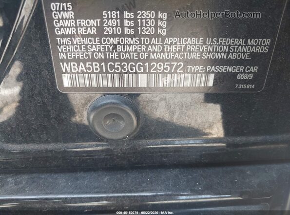 WBA5B1C53GG129572 2016 BMW 7 SERIES Black 