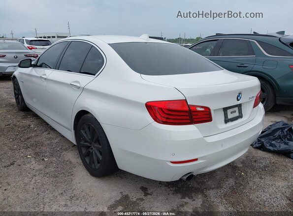 WBA5B1C54GG554217 2016 BMW 5 SERIES White Rear left