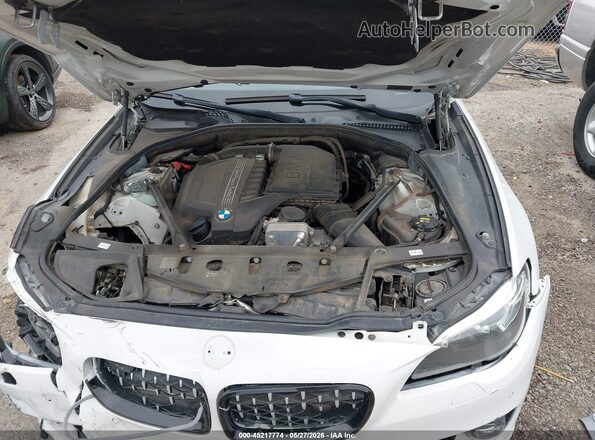 WBA5B1C54GG554217 2016 BMW 5 SERIES White Rear view