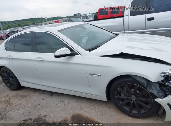 WBA5B1C54GG554217 2016 BMW 5 SERIES White Rear interior view