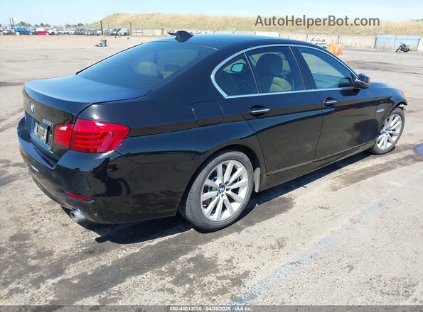 WBA5B1C56GG552100 2016 BMW 5 SERIES Black Tył prawy