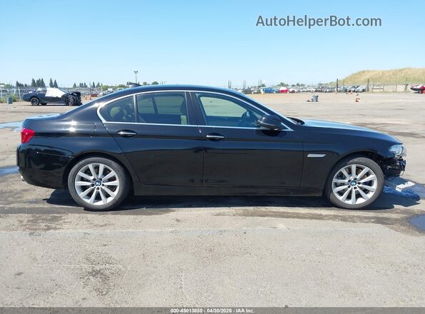 WBA5B1C56GG552100 2016 BMW 5 SERIES Black Widok wnętrza 360 stopni