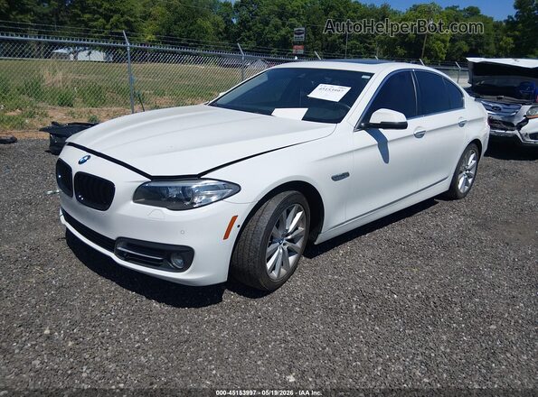 WBA5B3C58GG259455 2016 BMW 5 SERIES White Front left