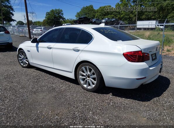 WBA5B3C58GG259455 2016 BMW 5 SERIES White Rear left
