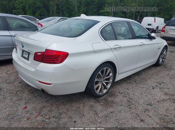 WBA5B3C59GD549897 2016 BMW 5 SERIES White Trasero derecho