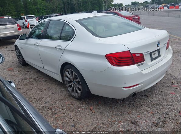 WBA5B3C59GD549897 2016 BMW 5 SERIES White Trasero izquierdo