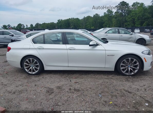WBA5B3C59GD549897 2016 BMW 5 SERIES White Vista interior trasera
