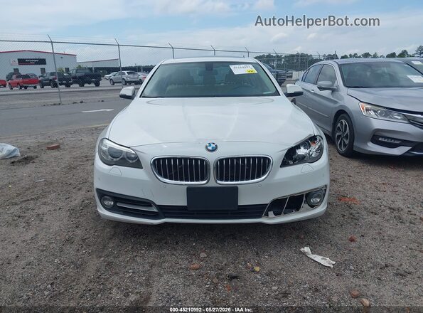 WBA5B3C59GD549897 2016 BMW 5 SERIES White Vista del cuadro de instrumentos