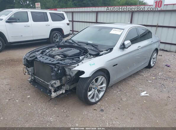 WBA5B3C59GG260288 2016 BMW 5 SERIES Silver Przód lewy
