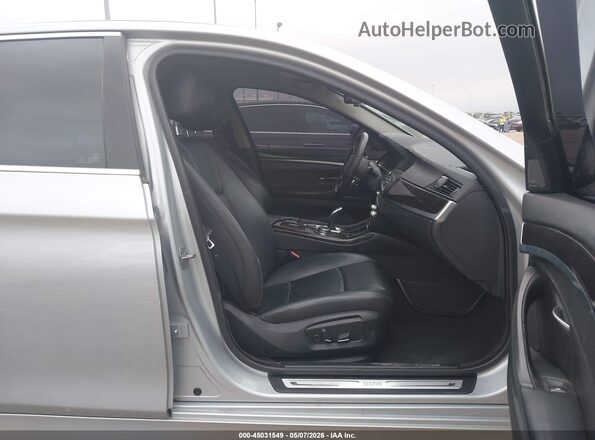 WBA5B3C59GG260288 2016 BMW 5 SERIES Silver Widok wnętrza z przodu