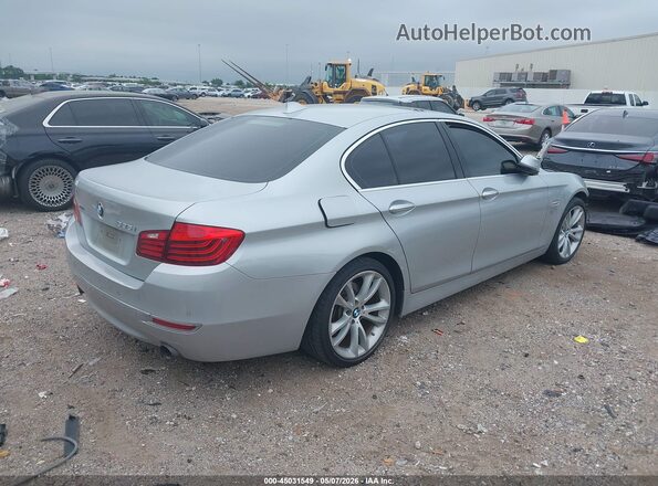 WBA5B3C59GG260288 2016 BMW 5 SERIES Silver Tył prawy