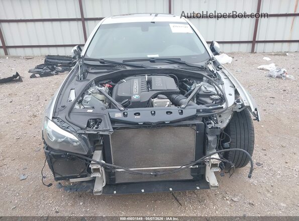 WBA5B3C59GG260288 2016 BMW 5 SERIES Silver Widok wnętrza z tyłu