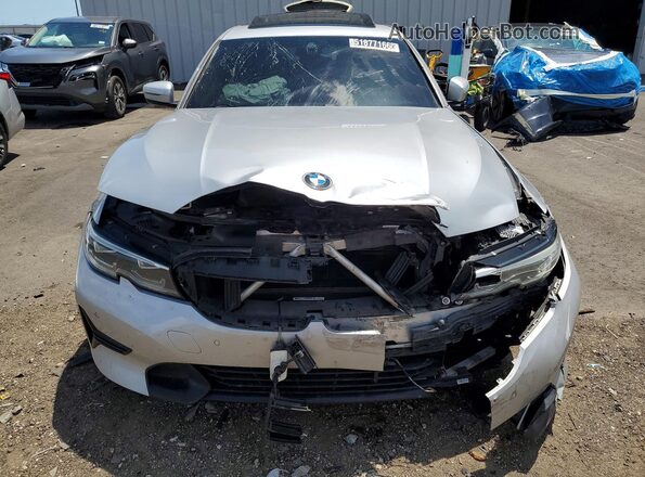 WBA5R1C01LFH88625 2020 BMW 3 SERIES Silver წინა ხედი