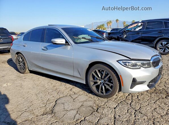 WBA5R1C08LFH78836 2020 BMW 3 SERIES Silver Front right