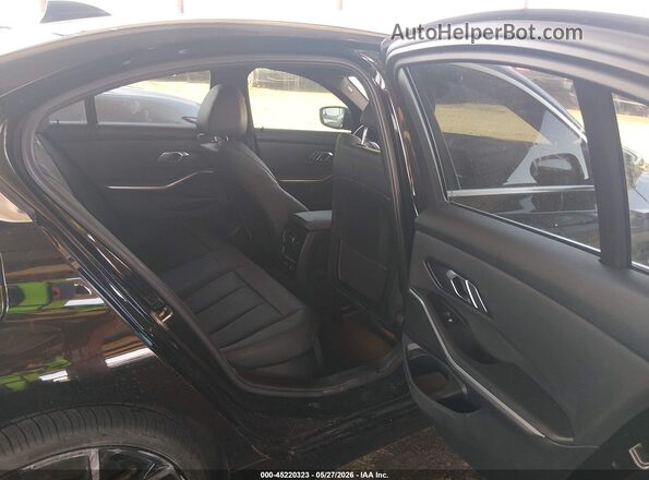 WBA5R1C09LFH38104 2020 BMW 3 SERIES Black Vista de la etiqueta del VIN